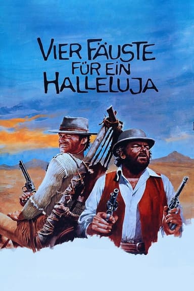 Vier Fäuste für ein Halleluja poster