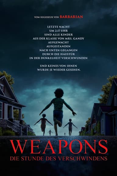 Weapons - Die Stunde des Verschwindens poster