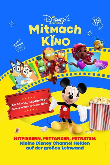 Disney Channel Mitmachkino - September 2025 Poster