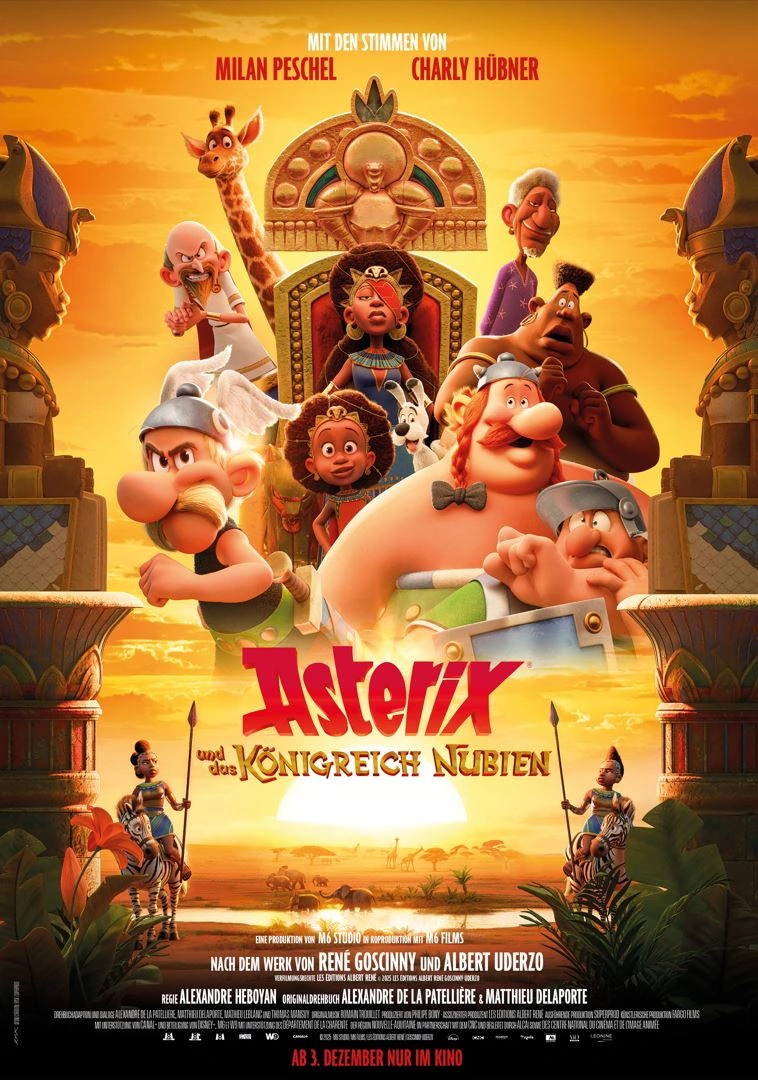Asterix und das Königreich Nubien – Filmplakat